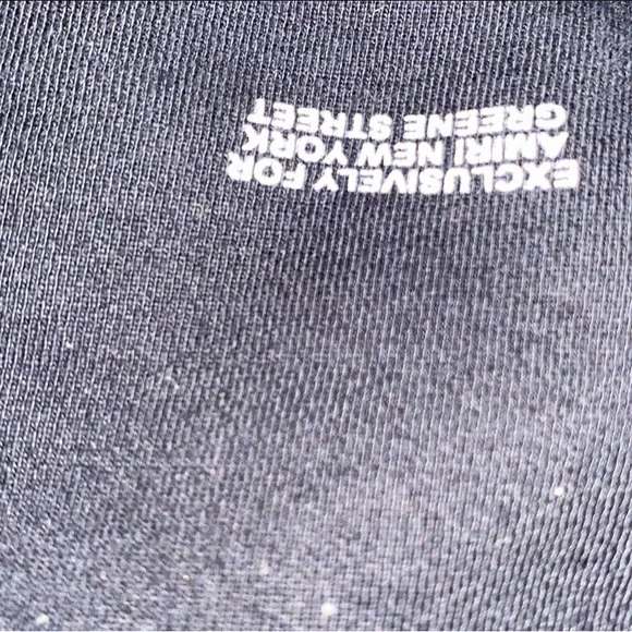 Amiri soho Greene street exclusively